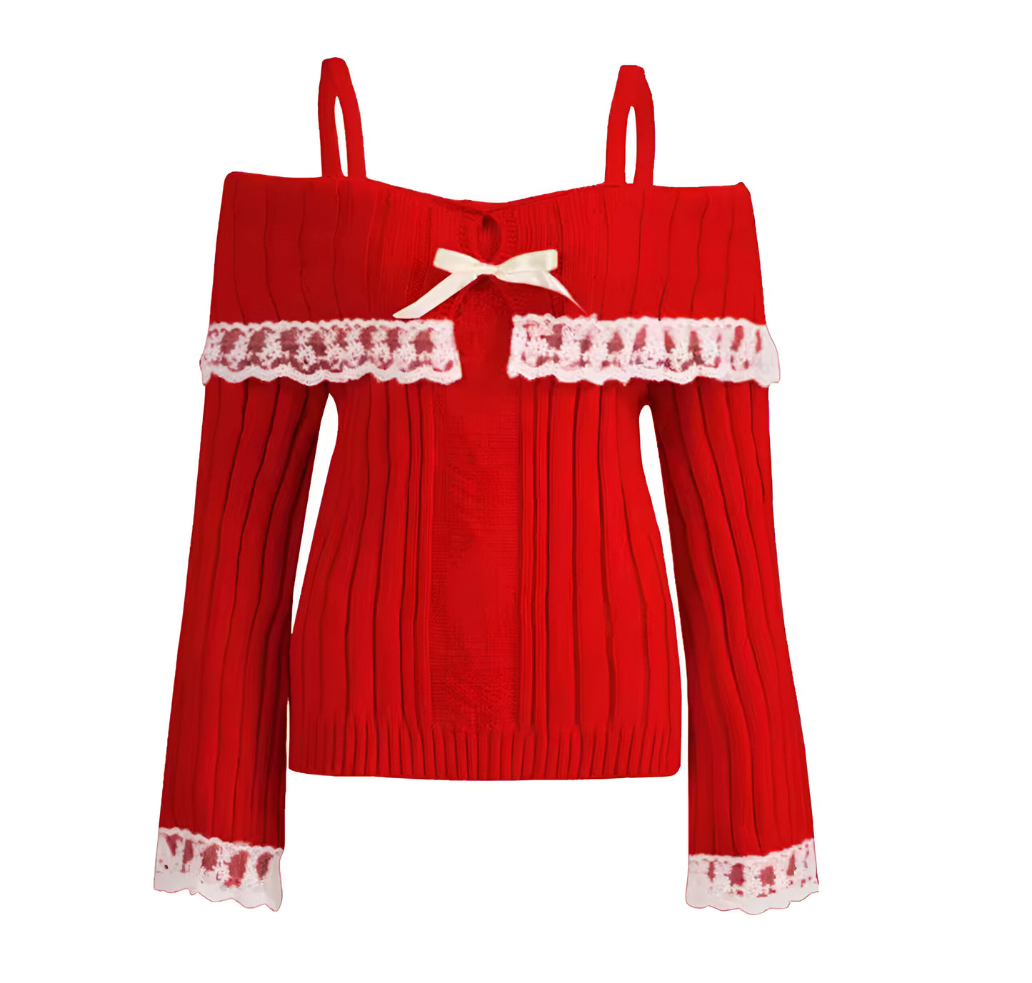 VYRE™ Lace Knit Sweater