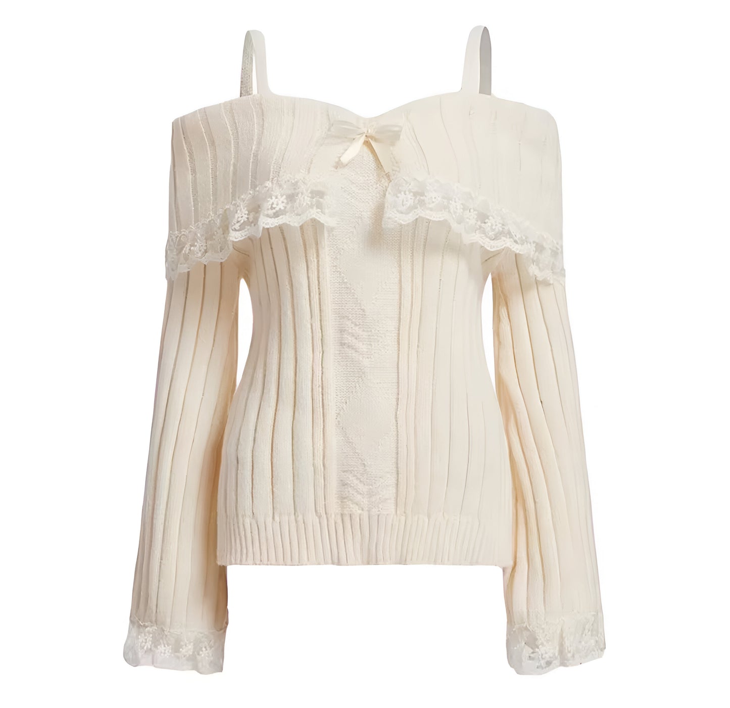 VYRE™ Lace Knit Sweater