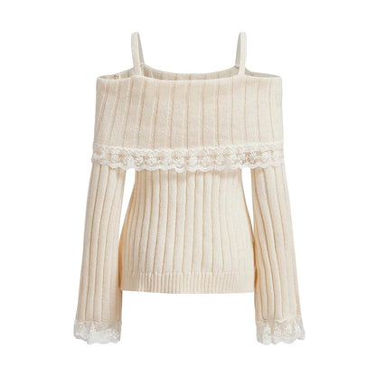 VYRE™ Lace Knit Sweater